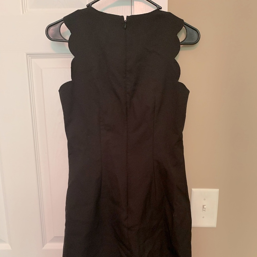 J Crew scalloped dress 00 xs